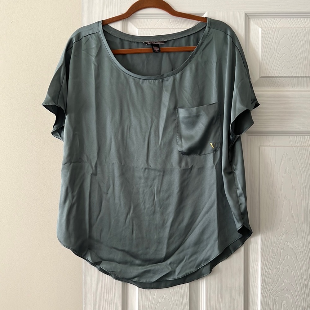 Victoria’s Secret Silk Pajama Top